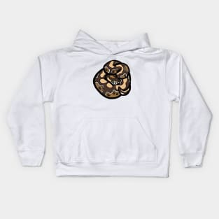 Bold Ball Python - Normal Kids Hoodie